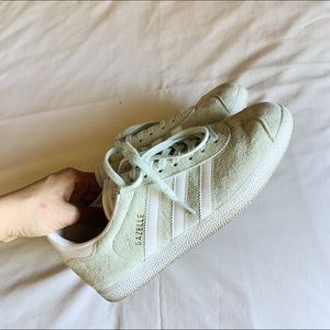Adidas Gazelles Shoes Mint Green